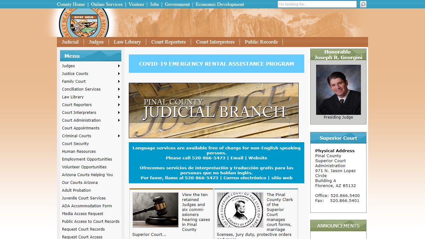 Judicial Home - Pinal County