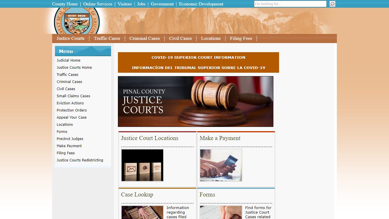 Justice Courts Home - Pinal County